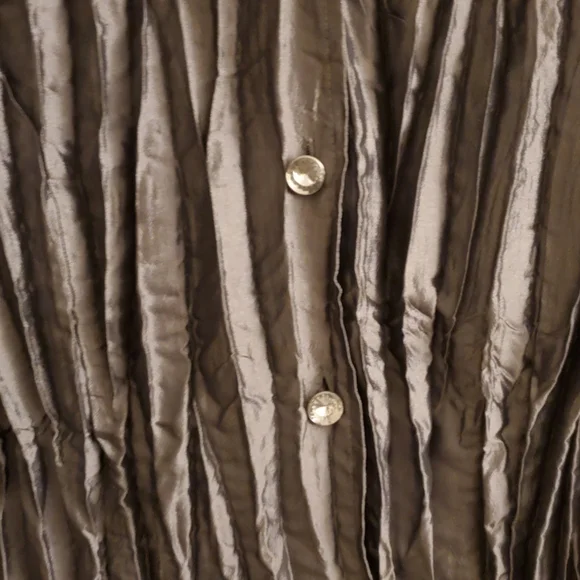 *Agora Satin Blouse - Picture 4 of 4